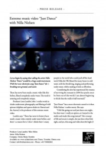 0910 - Pressrelease - Just dance - engelska